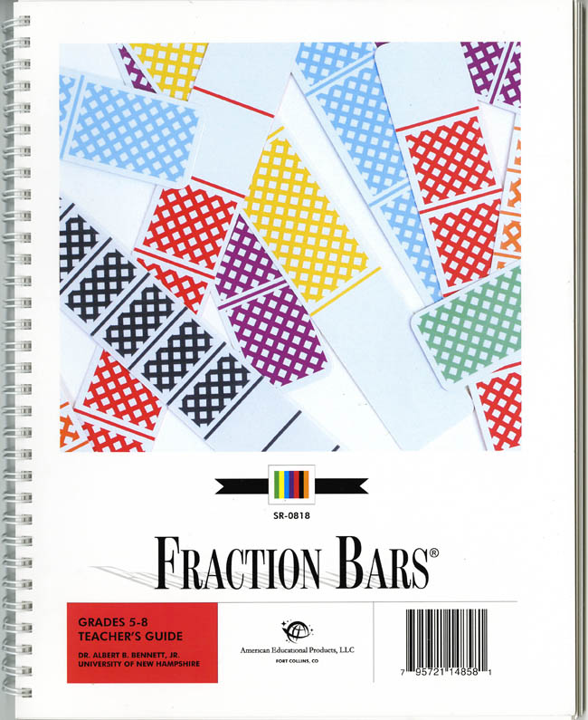 Grades 5 to 8 Teacher’s Guide for Fraction Bars